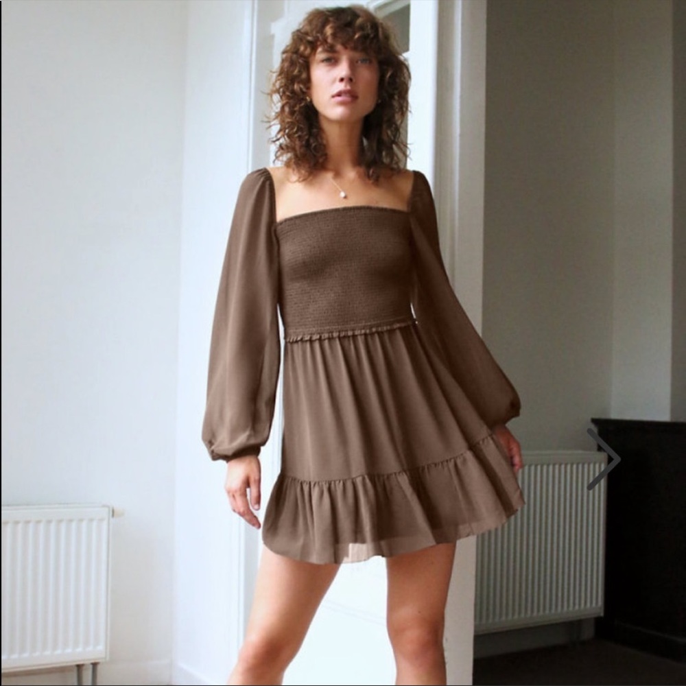 NWT Aritzia Dress in Shiitake